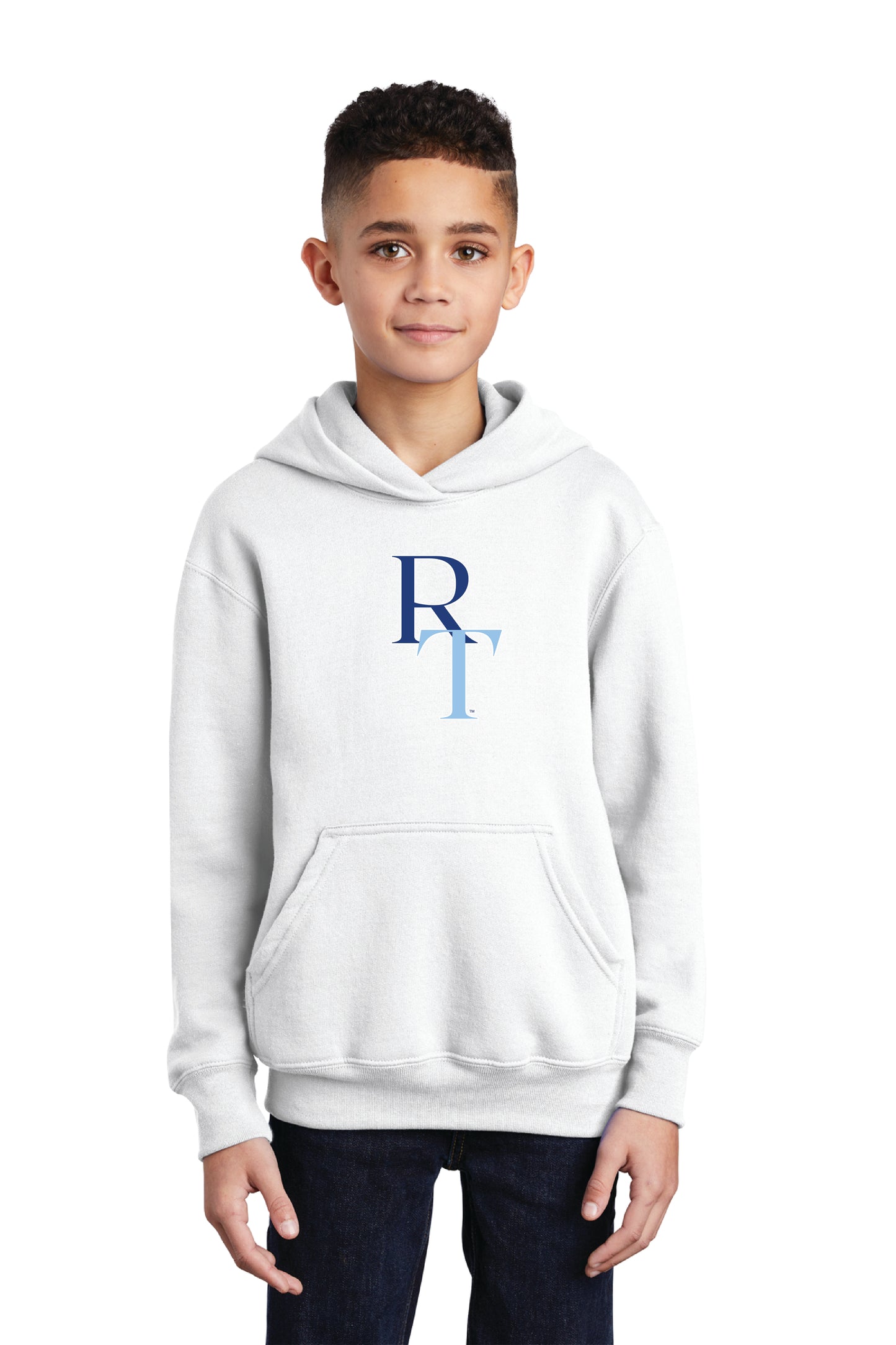 Port & Co™ Youth Core Fleece Pullover Hooded Sweatshirt RT Logo $1.00 GOES DIRECTLY TO HALLOWES COVE PTO