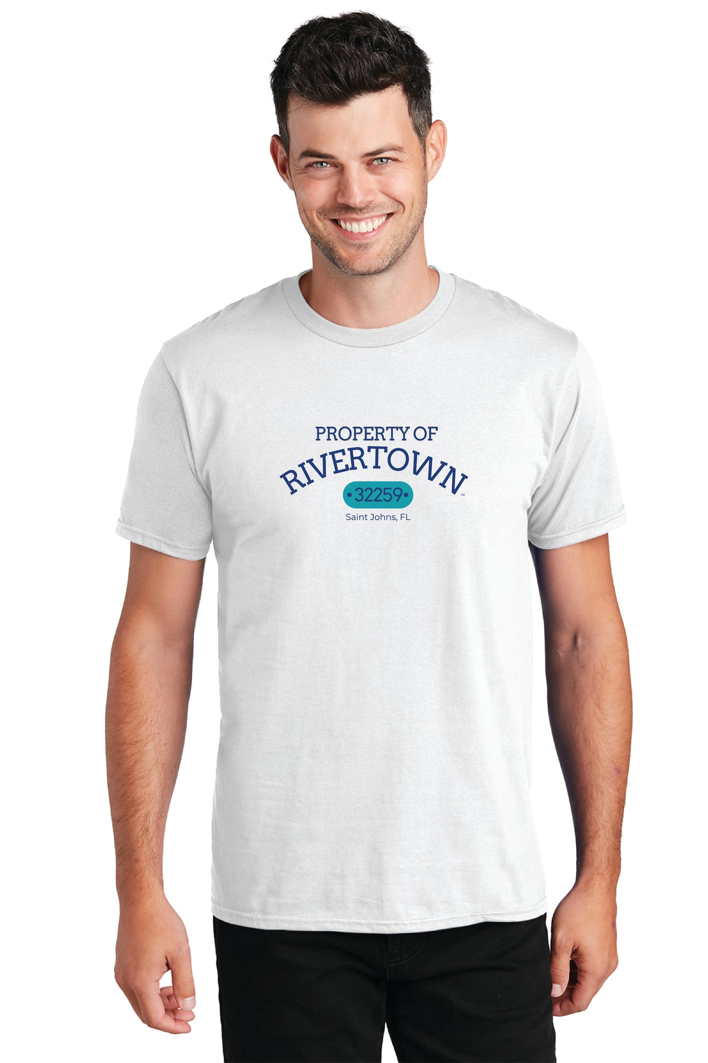 Port & Co™ Fan Favorite™ Tee Property of Rivertown $1.00 GOES DIRECTLY TO HALLOWES COVE PTO