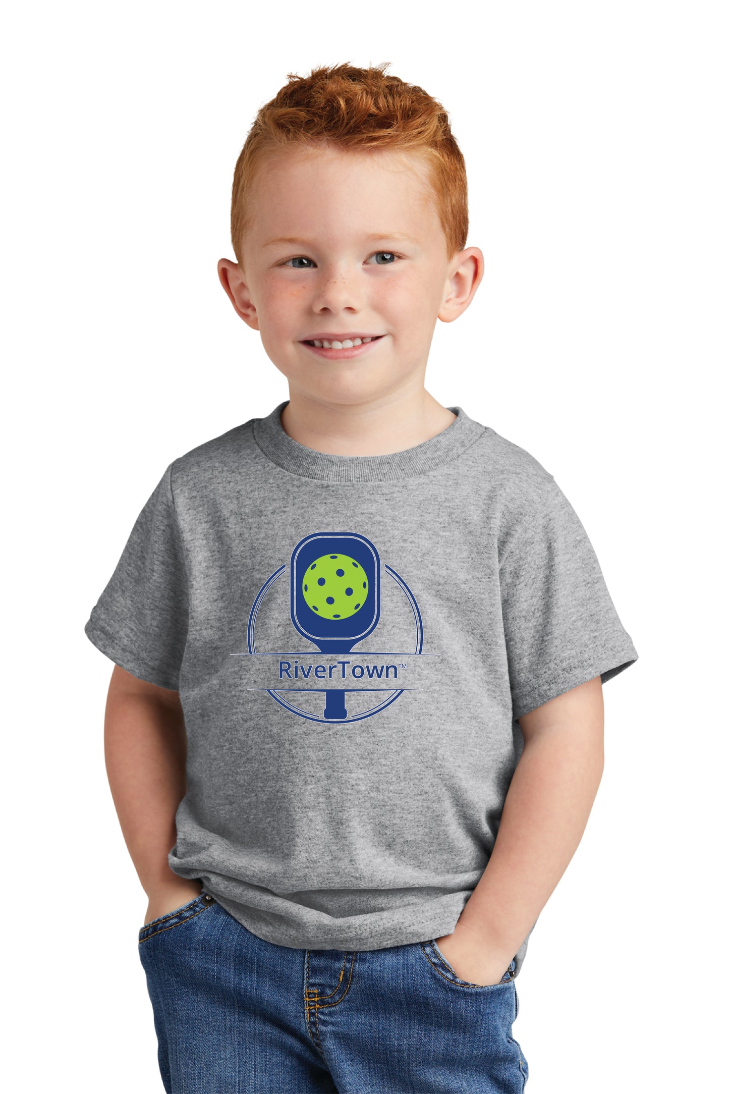 Port & Co™ Toddler Core Cotton Tee RT PICKLE BALL $1.00 GOES DIRECTLY TO HALLOWES COVE PTO