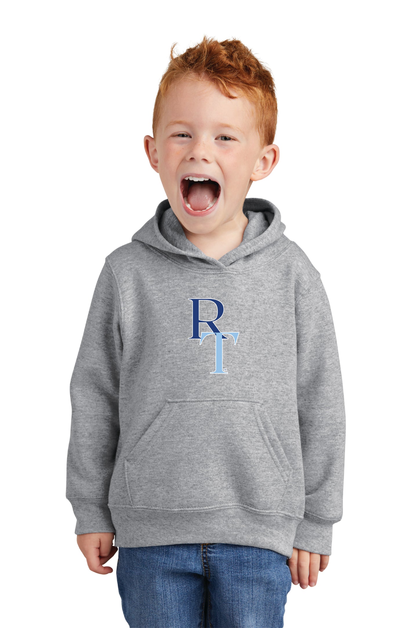 Port & Co™ Toddler Core Fleece Pullover Hooded Sweatshirt RT Logo $1.00 GOES DIRECTLY TO HALLOWES COVE PTO