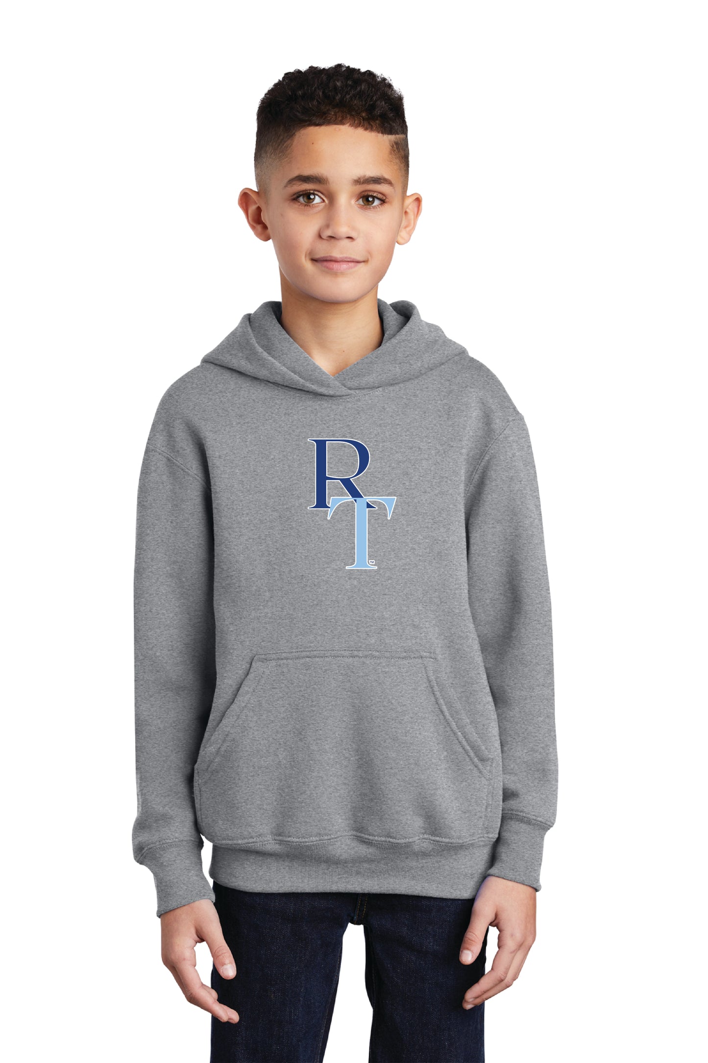 Port & Co™ Youth Core Fleece Pullover Hooded Sweatshirt RT Logo $1.00 GOES DIRECTLY TO HALLOWES COVE PTO