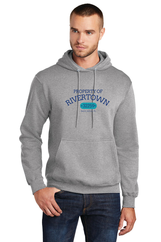 Port & Co™ Core Fleece Pullover Hooded Sweatshirt Property of Rivertown $1.00 GOES DIRECTLY TO HALLOWES COVE PTO